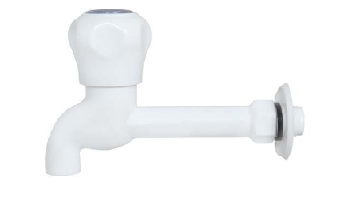 BRP Long Body Bib Cock-White Water Tap