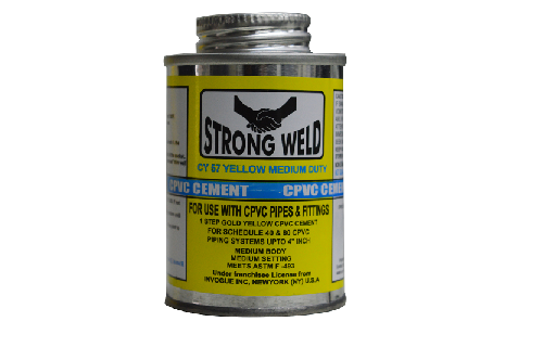 StrongWeld cpvc solvent cement