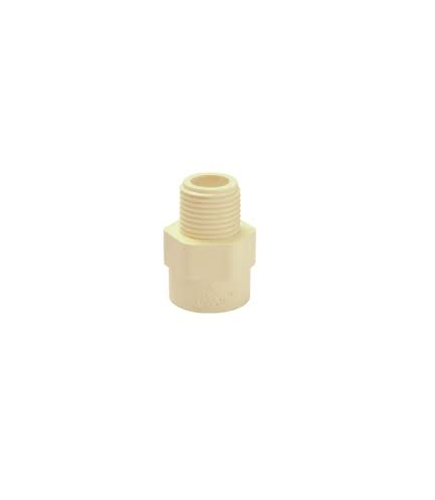 CPVC Reducing Male Adapter Plastic Threaded