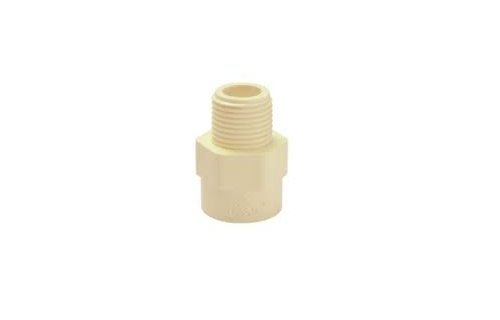CPVC Reducing Male Adapter Plastic Threaded