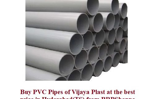 PVC Pipes-Vijaya Plast